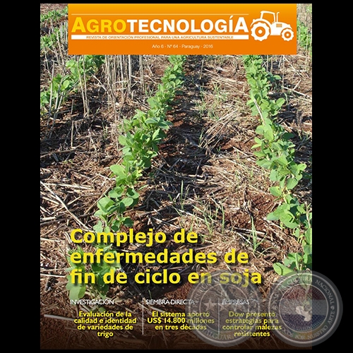 AGROTECNOLOGA Revista - AO 6 - NMERO 64 - AO 2016 - PARAGUAY